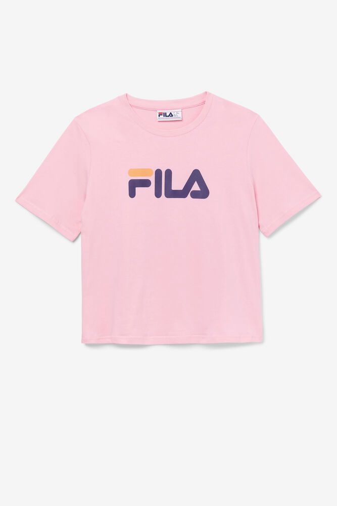 Fila T-Shirt Dame Lyserød Miss Eagle BTP-475903